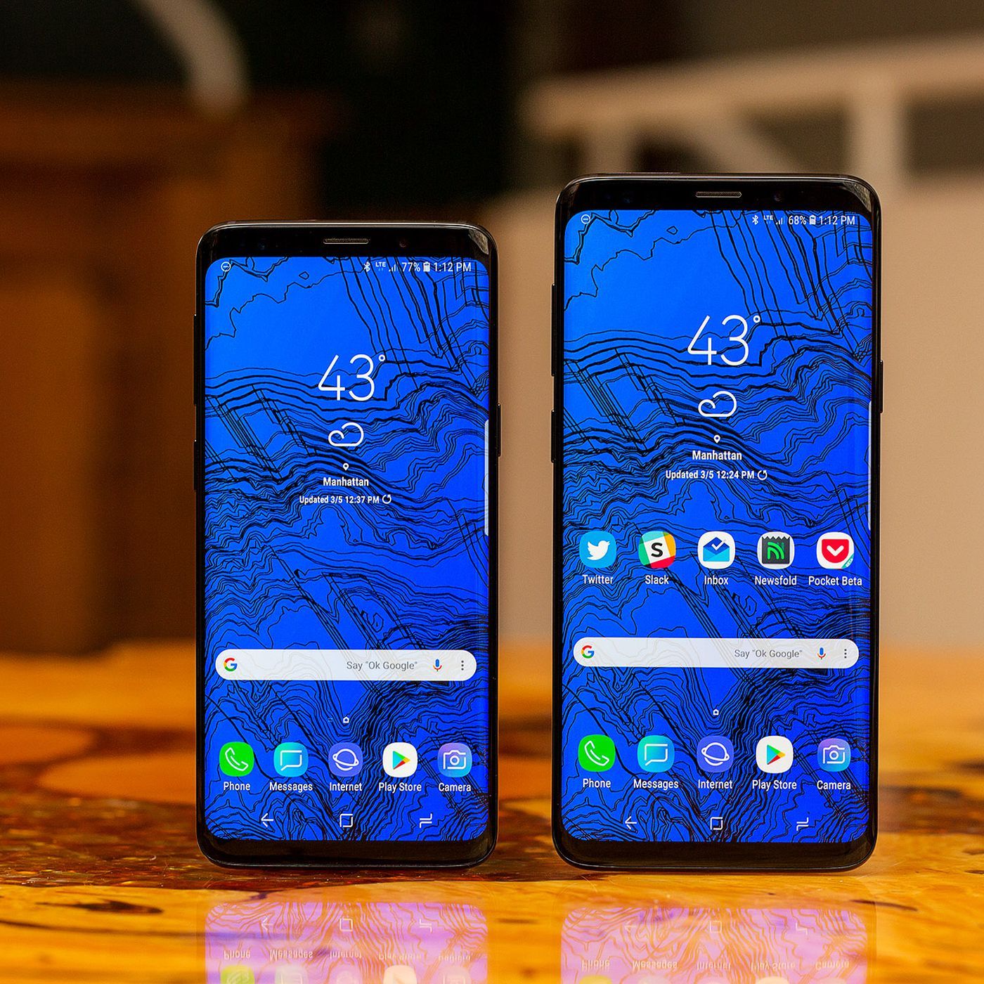 SAMSUNG GALAXY S9+DISPLAY 6.20 INCHES 64GB ROM and 6GB RAM REAR CAMERA  12MP FRONT CAMERA 8MP LILAC PURPLE