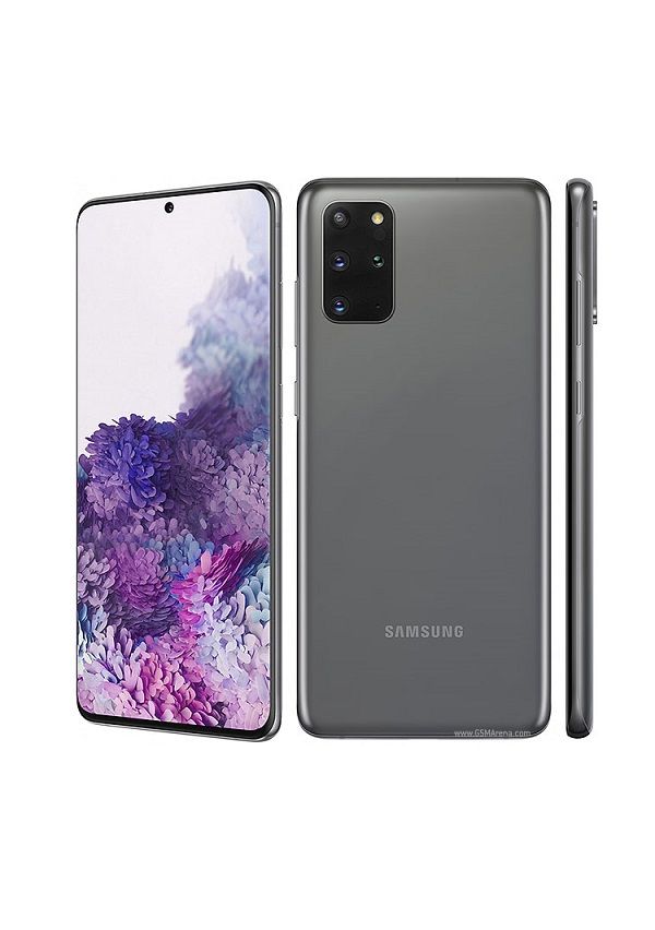 BRAND NEW SEALED SAMSUNG S20 PLUS 5G 12GB RAM 128GB ROM GREY DISPLAY 6.7 INCHES TRIPPLE REAR CAMERA 12MP + 64MP + 12MP