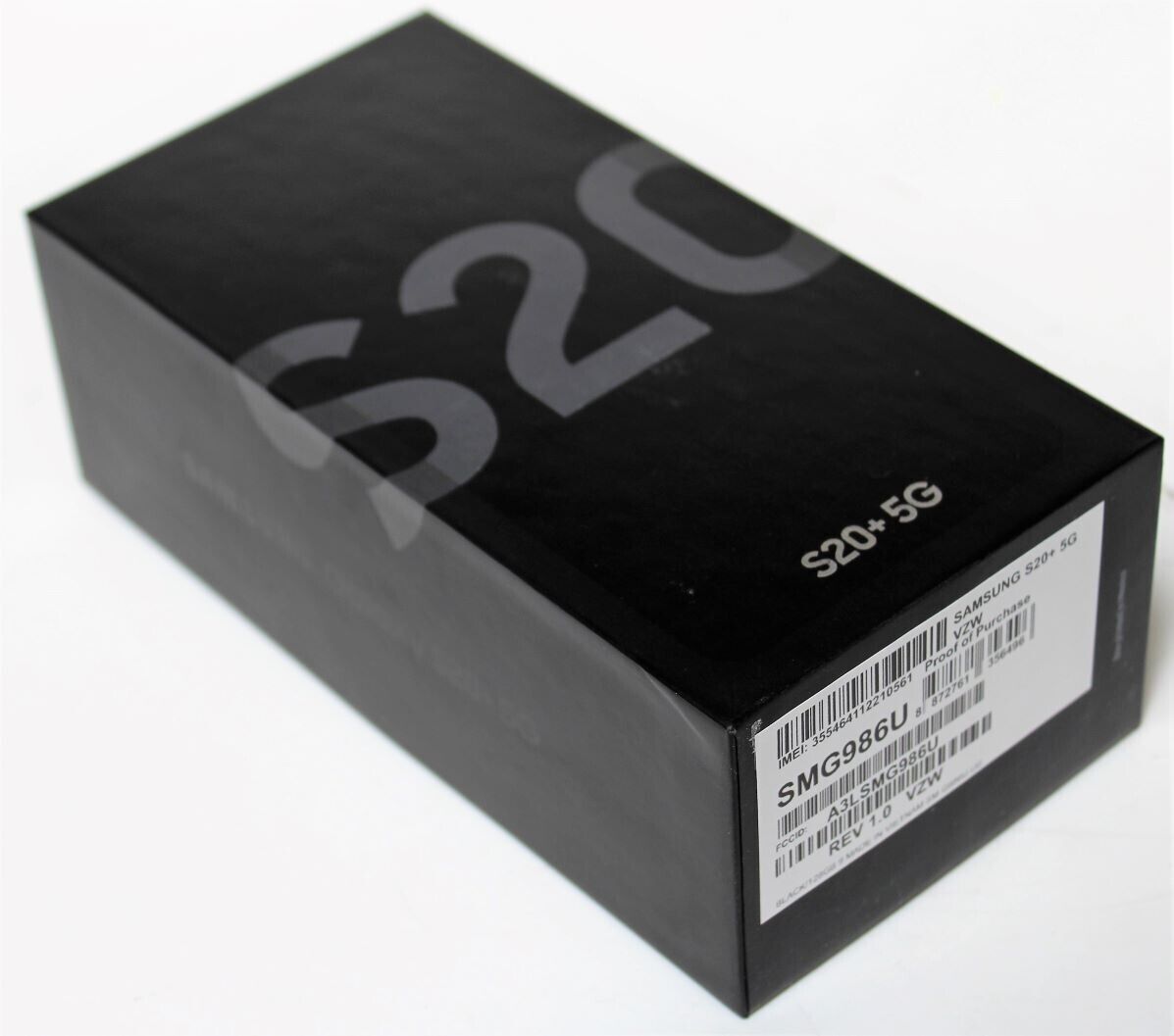 BRAND NEW SEALED SAMSUNG S20 PLUS 5G 12GB RAM 128GB ROM GREY DISPLAY 6.7 INCHES TRIPPLE REAR CAMERA 12MP + 64MP + 12MP