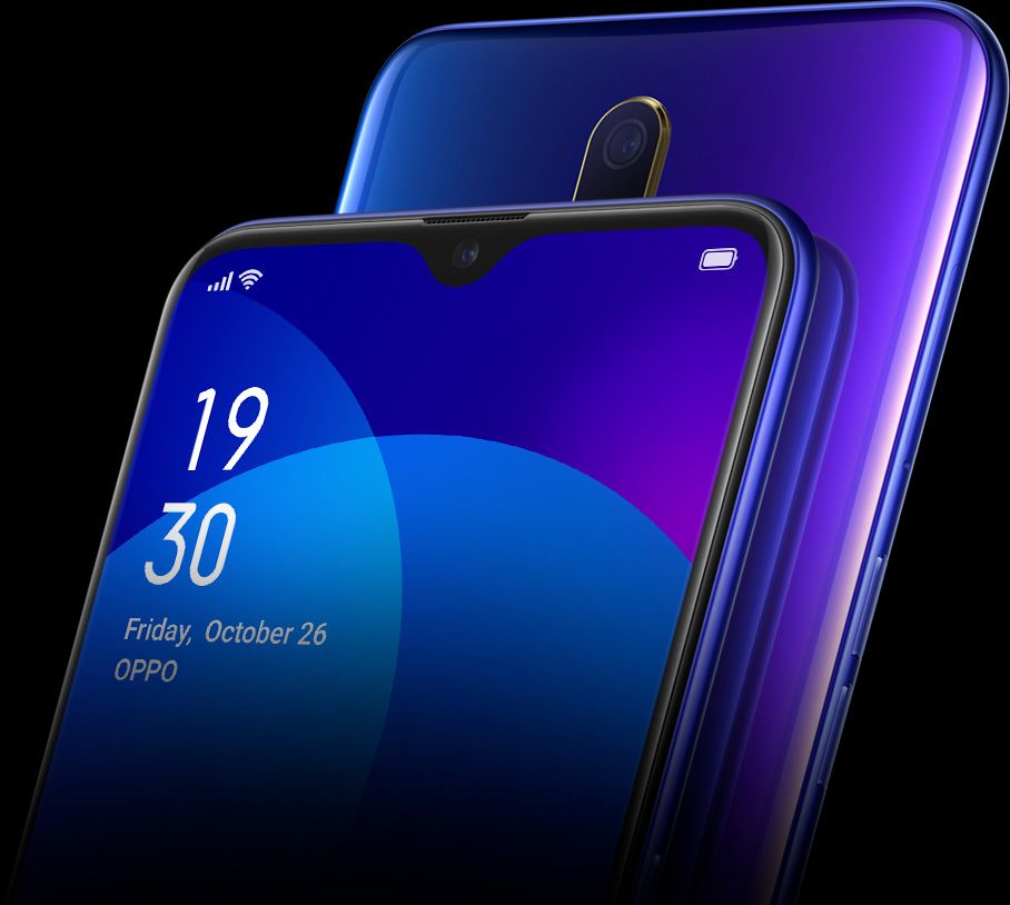 REFURBISHED OPPO F11 Smart Phone 6GB+128GB With Fingerprint Unlock 6.53inch Support 2G/3G/4G Network Dual SIM 4020mAh GREEN/FARRK PURPLE