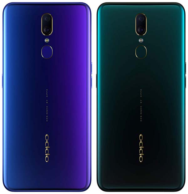 REFURBISHED OPPO F11 Smart Phone 6GB+128GB With Fingerprint Unlock 6.53inch Support 2G/3G/4G Network Dual SIM 4020mAh GREEN/FARRK PURPLE