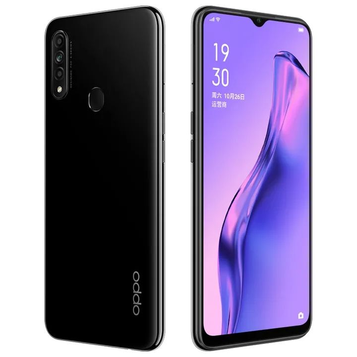 REFURBISHED OPPO A31 Smart Phone 6GB+128GB With Fingerprint Unlock 6.50inch Support 2G/3G/4G Network Dual SIM 4230mAh  Black and Green