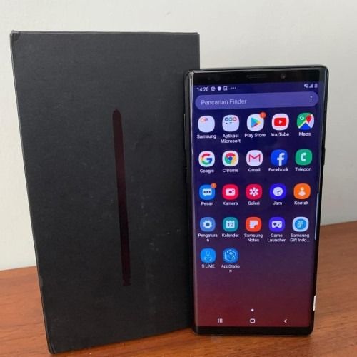 REFURBISHED  CLEAN 99% SAMSUNG NOTE 9 256GB ROM 6GB RAM  DISPLAY 6.4 INCHES REAR CAMERA 12MP FRONT CAMERA 8MP BATTERY CAPACITY 4000 Mah ANDROID 10 BLACK
