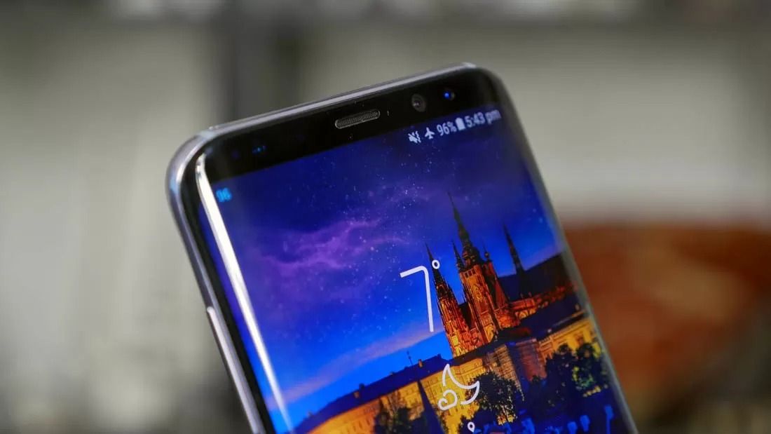 REFURBISHED SAMSUNG S8 PLUS 128GB ROM 4GB RAM BLACK SINGLE SIM DISPLAY 6.2 INCHES REAR CAMERA 12MP ANDROID 9 BLACK