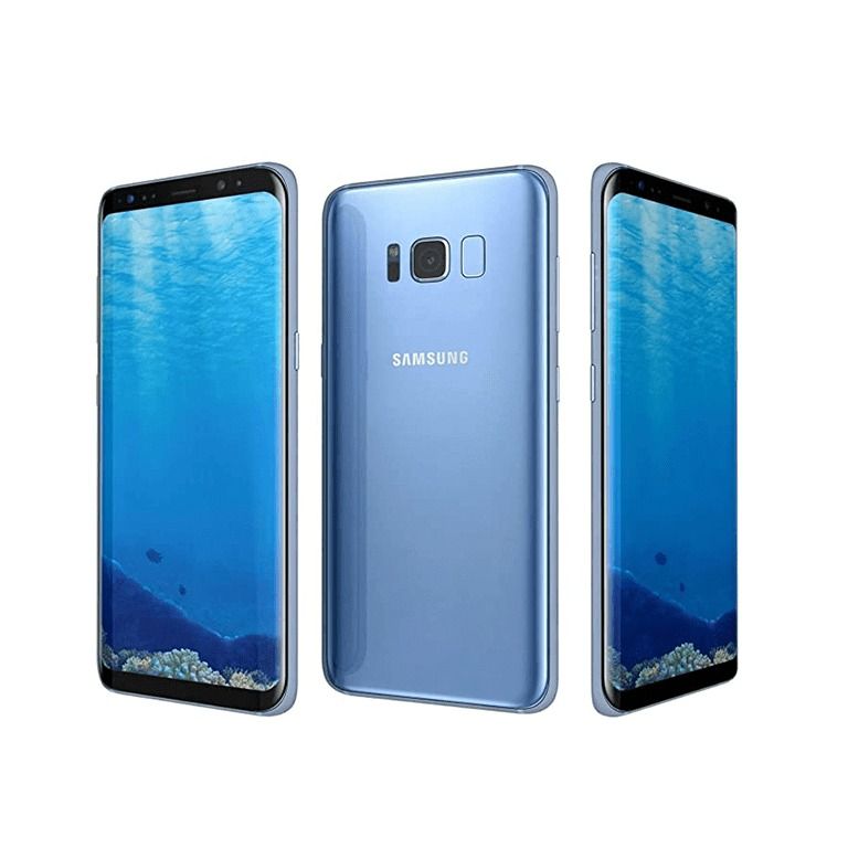REFURBISHED SAMSUNG S8 PLUS 128GB ROM 4GB RAM BLACK SINGLE SIM DISPLAY 6.2 INCHES REAR CAMERA 12MP ANDROID 9 BLACK