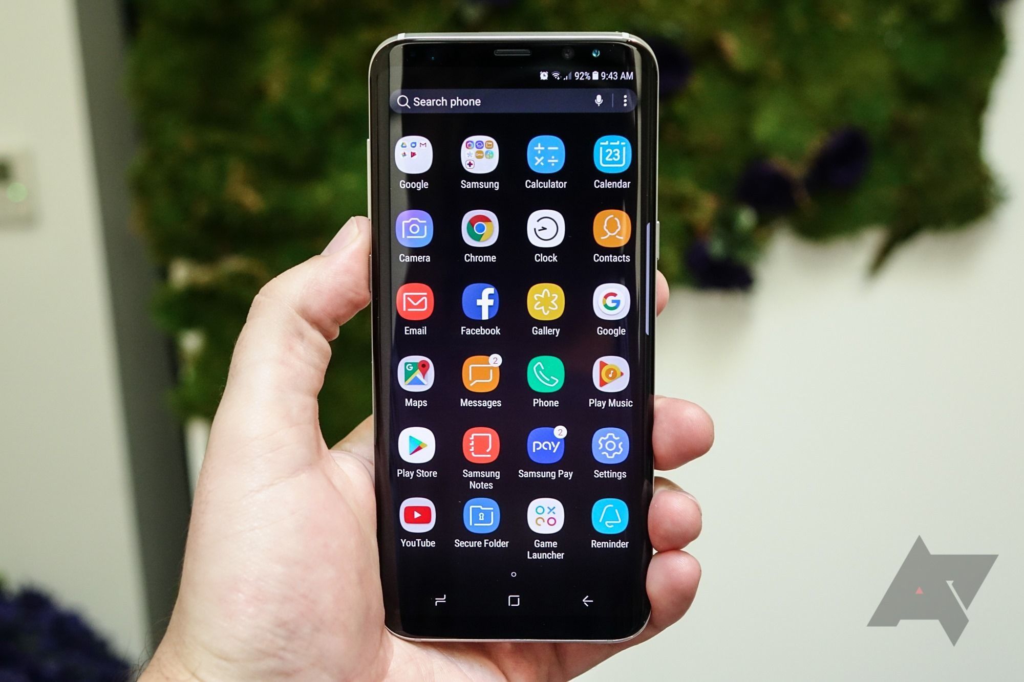 REFURBISHED SAMSUNG S8 PLUS 128GB ROM 4GB RAM BLACK SINGLE SIM DISPLAY 6.2 INCHES REAR CAMERA 12MP ANDROID 9 BLACK