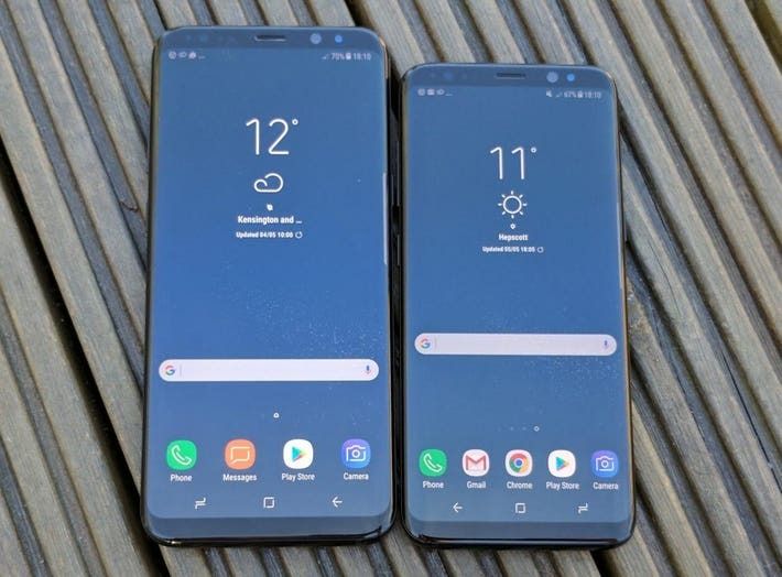 REFURBISHED SAMSUNG S8 PLUS 128GB ROM 4GB RAM BLACK SINGLE SIM DISPLAY 6.2 INCHES REAR CAMERA 12MP ANDROID 9 BLACK