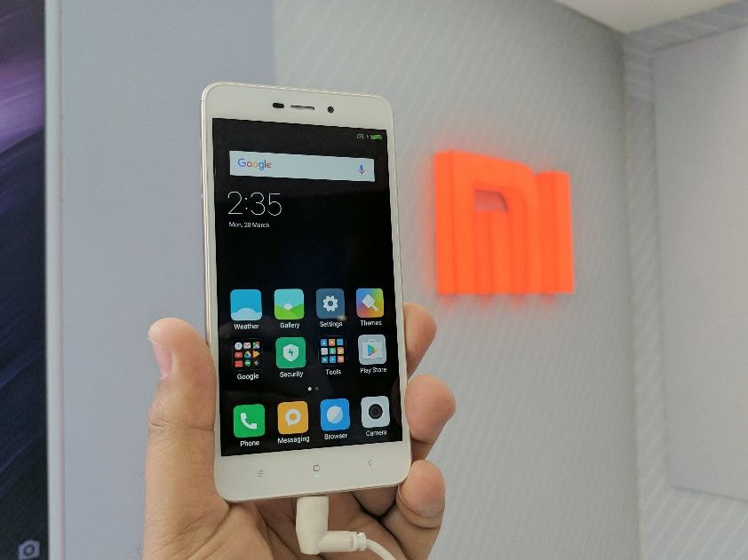 REFURBISHED XIAOMI REDMI 4A 16GB 2GB RAM GOLD DISPLAY 5.0 INCHES BACK CAMERA 13.0 MP DUAL SIM ANDROID 8