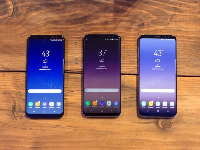 REFURBISHED SAMSUNG S8 SINGLE SIM 64GB BLACK 90Hz AMOLED CURVED Screen 25W Charging Side Fingerprint Unlock 4G LTE