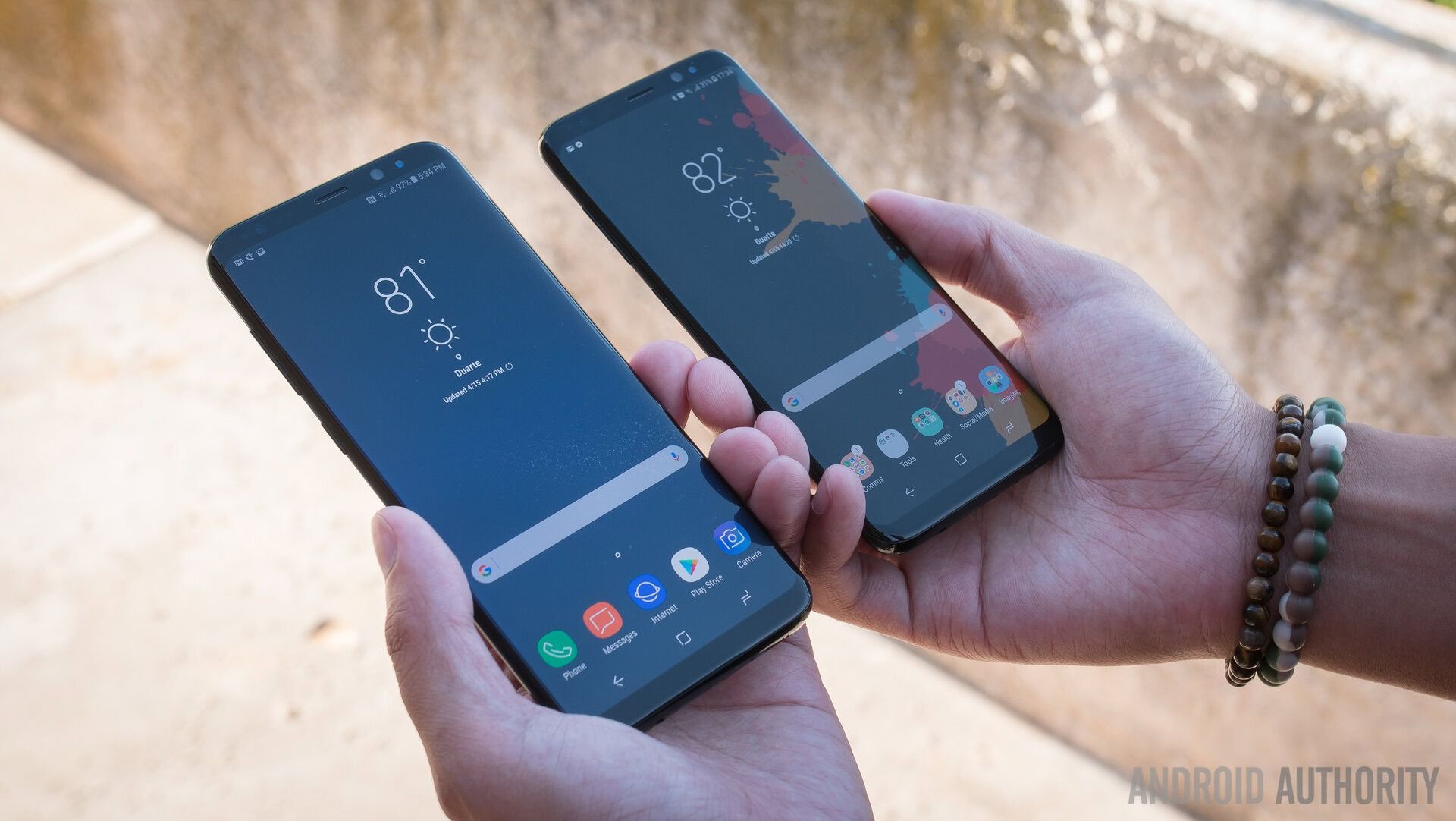 REFURBISHED SAMSUNG S8 SINGLE SIM 64GB BLACK 90Hz AMOLED CURVED Screen 25W Charging Side Fingerprint Unlock 4G LTE