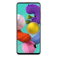 REFURBISHED SAMSUNG A51 4G 128GB ROM 6GB RAM DISPLAY 6.5 INCHES REAR CAMERA 48MP + 12MP + 5MP + 5MP FRONT CAMERA 32 MP BATTERY  CAPACITY 4000Mah WITH WARRANTY
