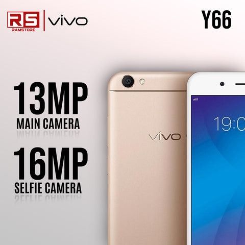 REFURBISHED VIVO Y66 3GB RAM 32GB ROM DISPLAY 5.5 INCHES  REAR CAMERA 13MP FRONT CAMERA 16MP BATTERY CAPACITY 3000MAH ANDROID 6