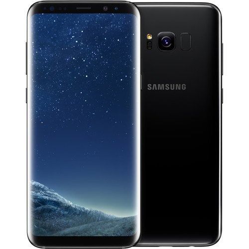 SAMSUNG GALAXY  S8+ PLUS DISPLAY 6.2 INCHES REAR CAMERA 12MP FRONT CAMERA 8MP 4GB RAM 64GB ROM  PROCESSOR Samsung Exynos 8895 BLACK