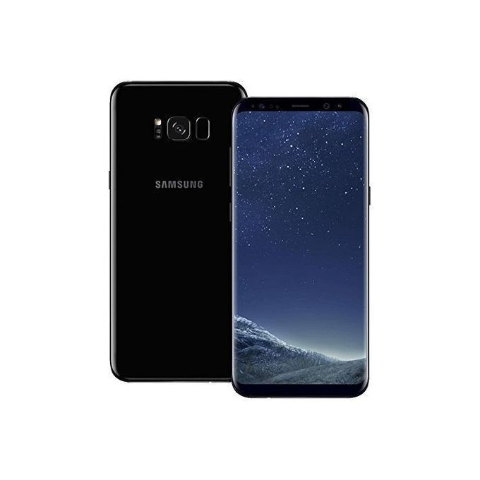 SAMSUNG GALAXY  S8+ PLUS DISPLAY 6.2 INCHES REAR CAMERA 12MP FRONT CAMERA 8MP 4GB RAM 64GB ROM  PROCESSOR Samsung Exynos 8895 BLACK