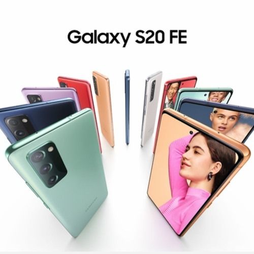 SEALED GALAXY  SAMSUNG S20 FE DISPLAY 6.5 INCHES REAR CAMERA 12MP + 12MP + 8MP FRONT CAMERA 32MP BATTERY CAPACITY 4500MAH GOLD,BLUE NAVY BLUE COLOR