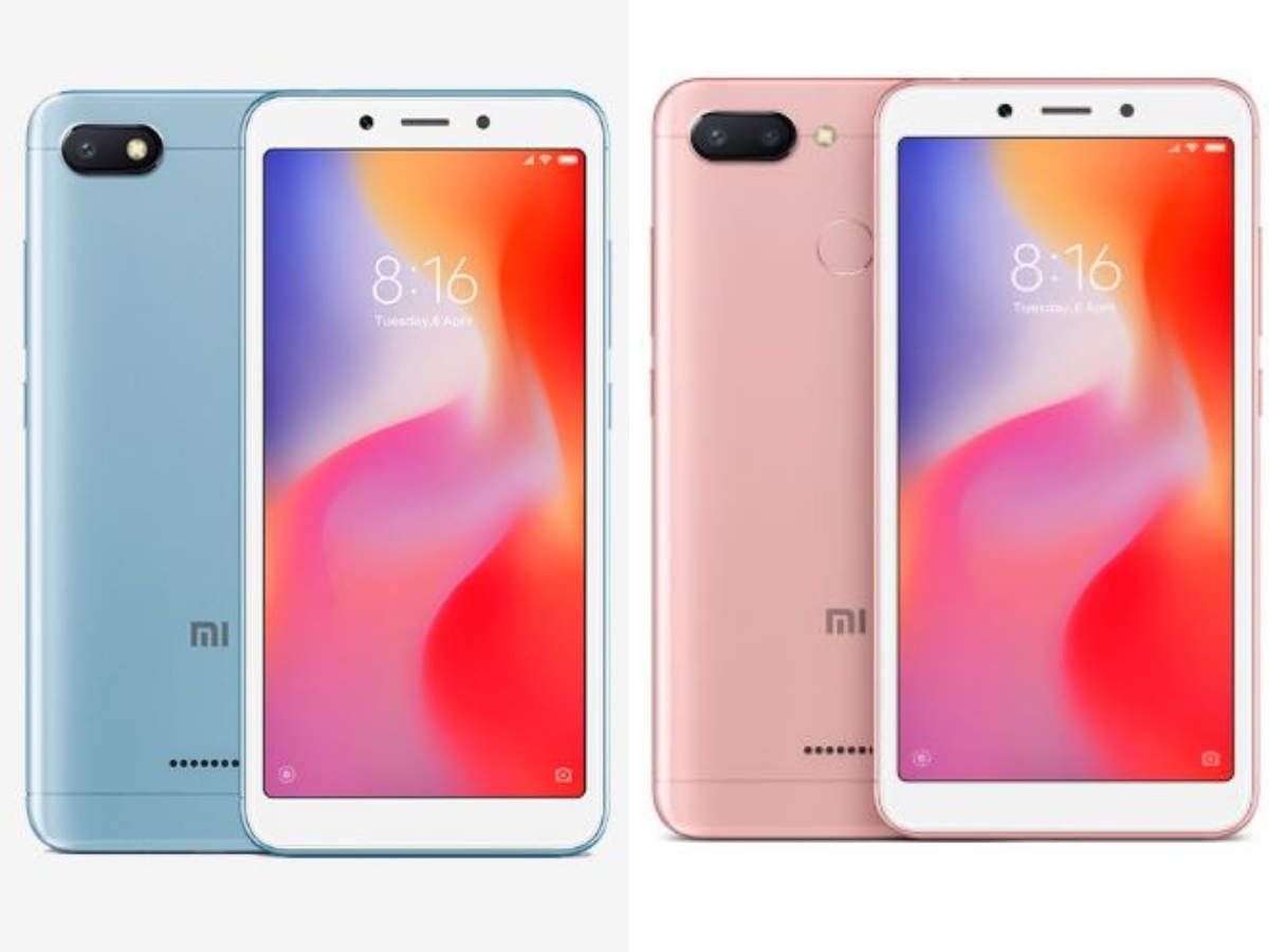 REFURBISHED REDMI 6 DISPLAY 5.45 INCHES REAR CAMERA 12MP + 5MP FRONT CAMERA 5MP 4GB RAM 32GB/64GB ANDROID 8.1 FINGERPRINT UNLOCK WITH WARRANTY