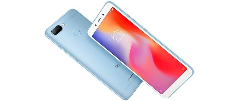 REFURBISHED REDMI 6 DISPLAY 5.45 INCHES REAR CAMERA 12MP + 5MP FRONT CAMERA 5MP 4GB RAM 32GB/64GB ANDROID 8.1 FINGERPRINT UNLOCK WITH WARRANTY