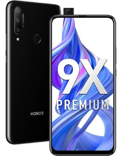 REFURBISHED HUAWEI HONOR 9X 6GB RAM 128GB ROM DISPLAY 6.6 INCHES  REAR CAMERA 48MP + 8MP + 2MP BATTERY CAPACITY 4000MAH black