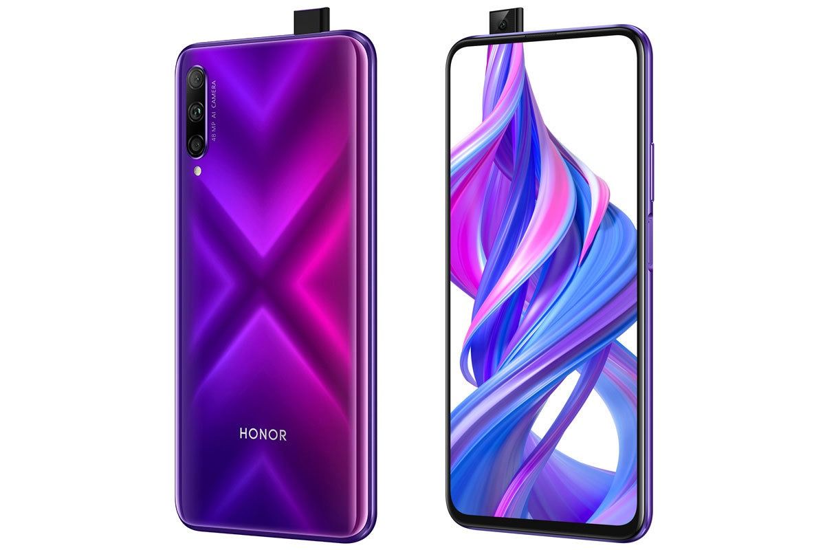 REFURBISHED HUAWEI HONOR 9X 6GB RAM 128GB ROM DISPLAY 6.6 INCHES  REAR CAMERA 48MP + 8MP + 2MP BATTERY CAPACITY 4000MAH black