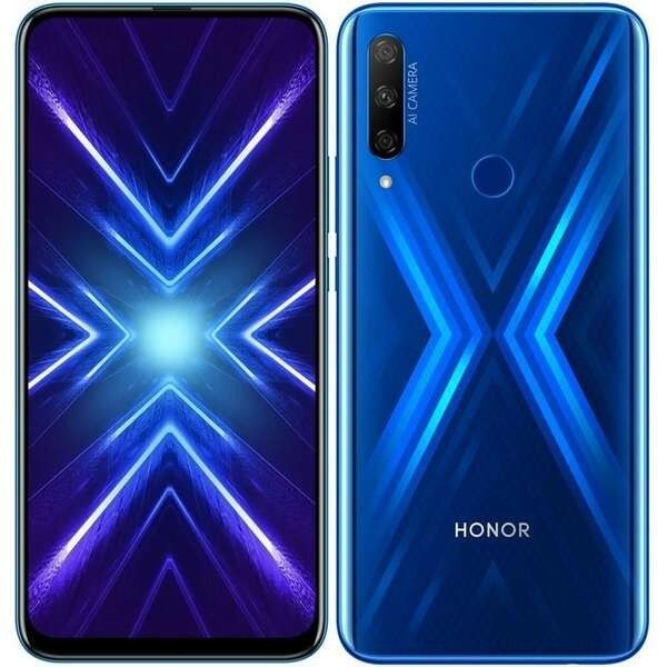 REFURBISHED HUAWEI HONOR 9X 6GB RAM 128GB ROM DISPLAY 6.6 INCHES  REAR CAMERA 48MP + 8MP + 2MP BATTERY CAPACITY 4000MAH black