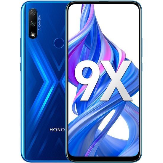 REFURBISHED HUAWEI HONOR 9X 6GB RAM 128GB ROM DISPLAY 6.6 INCHES  REAR CAMERA 48MP + 8MP + 2MP BATTERY CAPACITY 4000MAH black