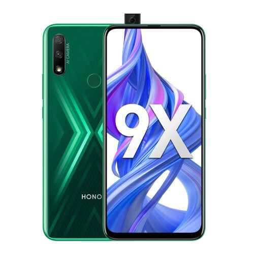REFURBISHED HUAWEI HONOR 9X 6GB RAM 128GB ROM DISPLAY 6.6 INCHES  REAR CAMERA 48MP + 8MP + 2MP BATTERY CAPACITY 4000MAH black