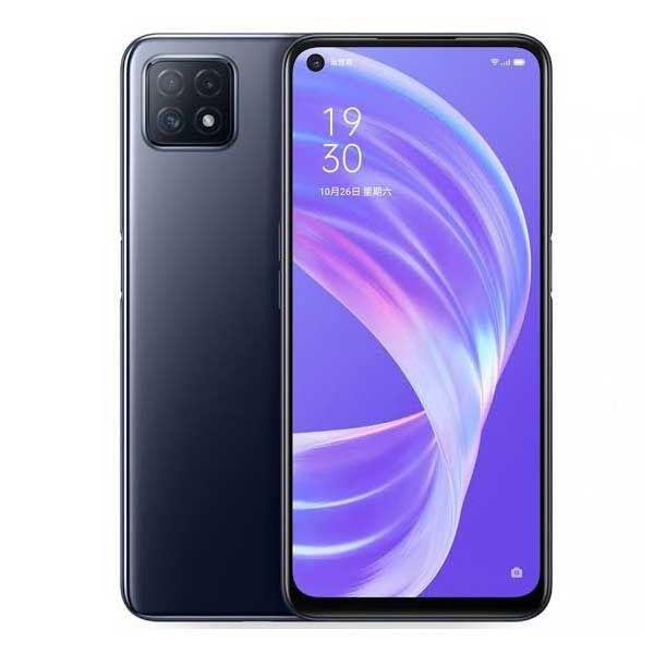 REFURBISHED OPPO A73 5G BLACK 8GB RAM 128GB ROM DISPLAY 6.5 INCHES REAR BACK CAMERA 16MP + 8MP + 2MP + 2MP BATTERY CAPACITY 4000MAH PINK