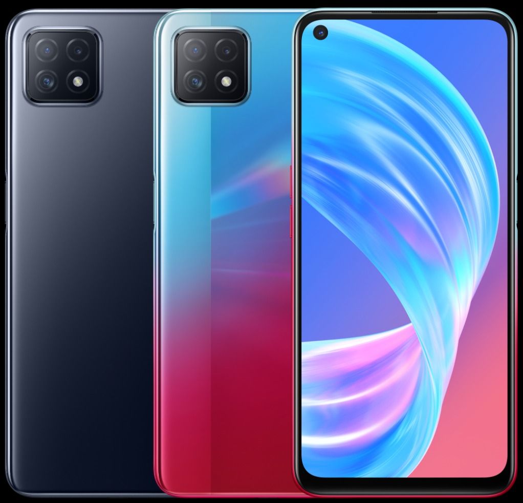 REFURBISHED OPPO A73 5G BLACK 8GB RAM 128GB ROM DISPLAY 6.5 INCHES REAR BACK CAMERA 16MP + 8MP + 2MP + 2MP BATTERY CAPACITY 4000MAH PINK