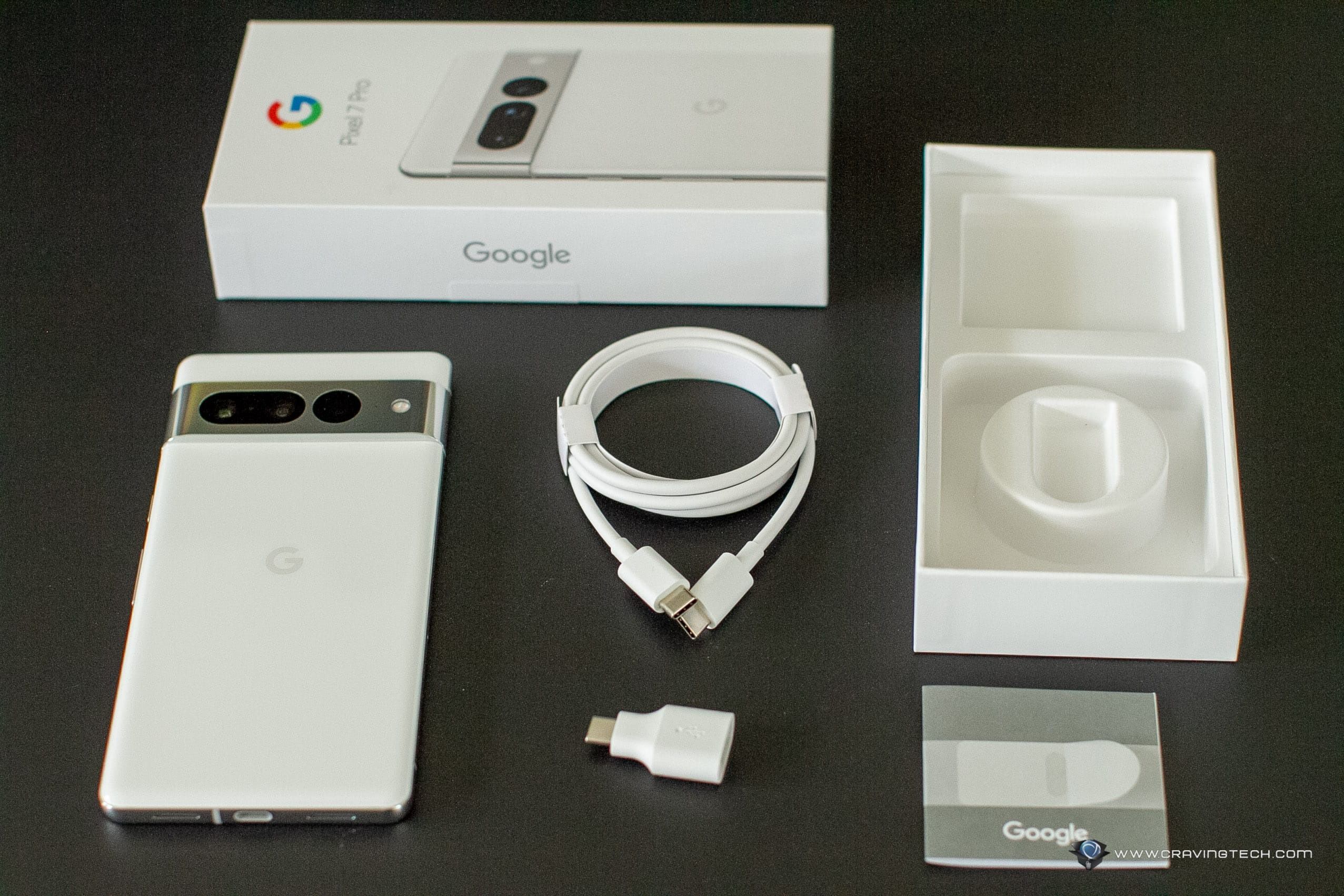 REFURBISHED CLEAN 97%  GOOGLE PIXEL 7 PRO 12GB RAM 128GB ROM DISPLAY 6.7 INCHES REAR CAMERA 50MP + 48MP + 12MP FRONT CAMERA 10.8MP ANDROID 15 BATTERY 5000MAH