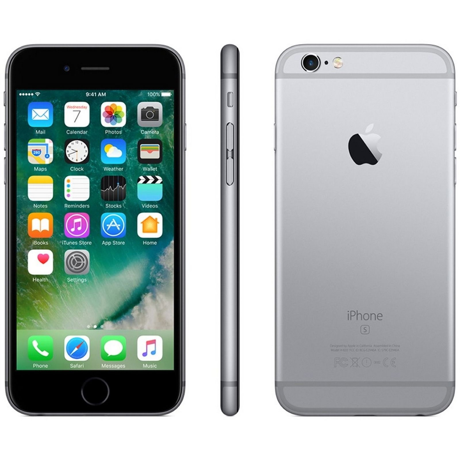 REFURBISHED CLEAN 99% IPHONE 6S 64GB DISPLAY 4.7 INCHES REAR CAMERA 12MP FRONT CAMERA 5MP BATTERY CAPACITY 100% GOLD/SILVER
