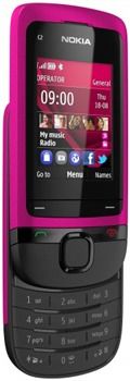 NOKIA C2-05 DISPLAY 2 INCHES SLIDE FEATURE PHONE 64MP STORAGE SUPPORTS MEMORY CARD BATTERY 86OMah BLACK/BLUE