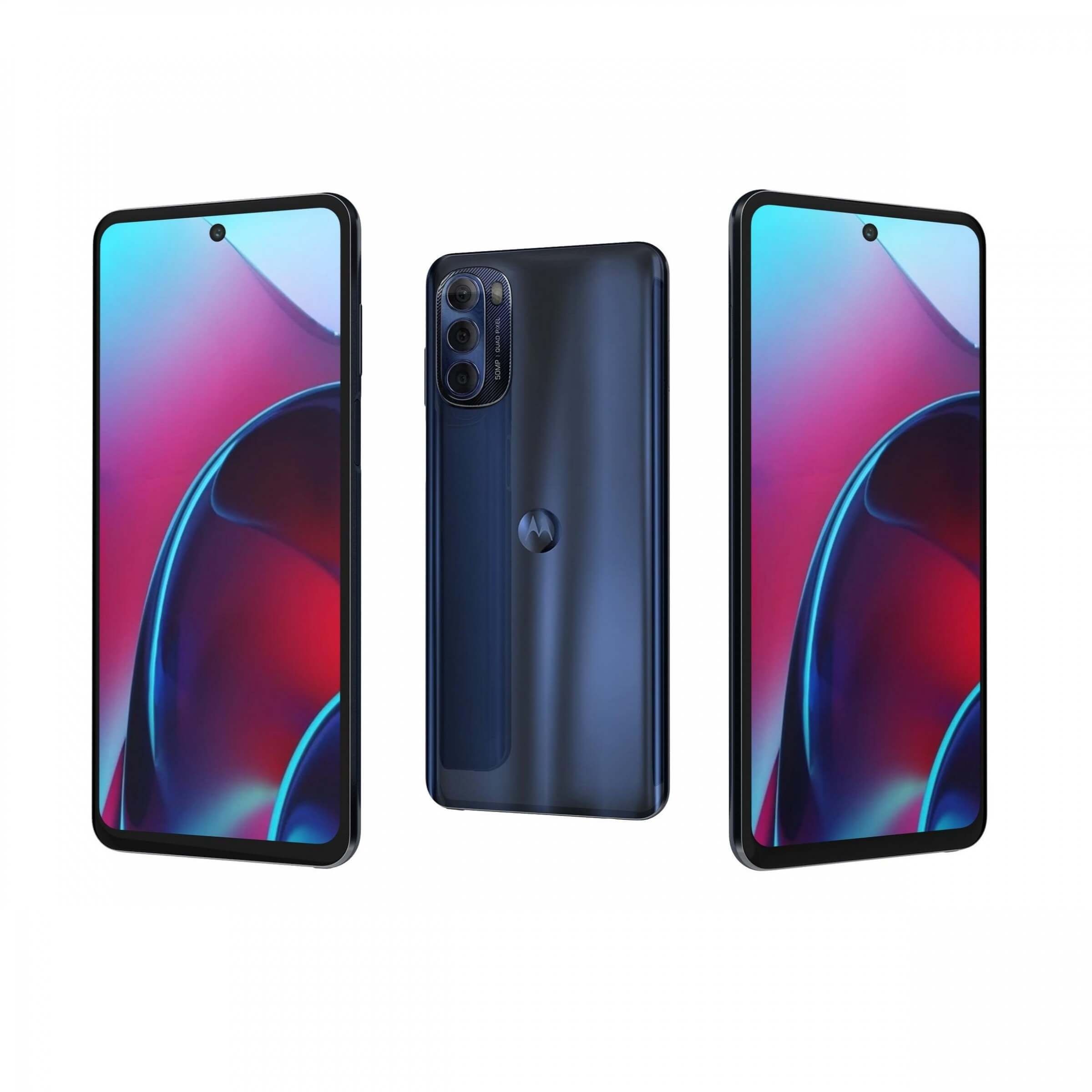 REFURBISHED MOTOROLA MOTO G STYLUS 2022 128GB ROM 6GB RAM DISPLAY 6.8 INCHES REAR CAMERA 50MP + 8MP + 2MP FRONT CAMERA 16MP BATTERY CAPACITY 5000Mah