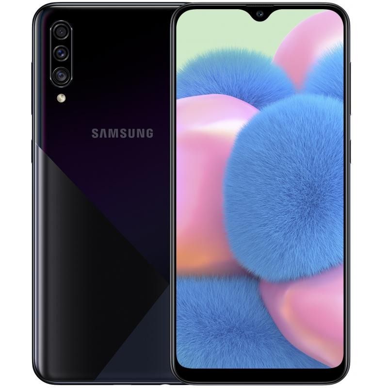SAMSUNG A30S 128GB ROM 4GB RAM DISPLAY 6.40 INCHES REAR CAMERA 25MP + 5MP + 8MP FRONT CAMERA 16MP  ANDROID 10 BATTERY CAPACITY 4000Mah