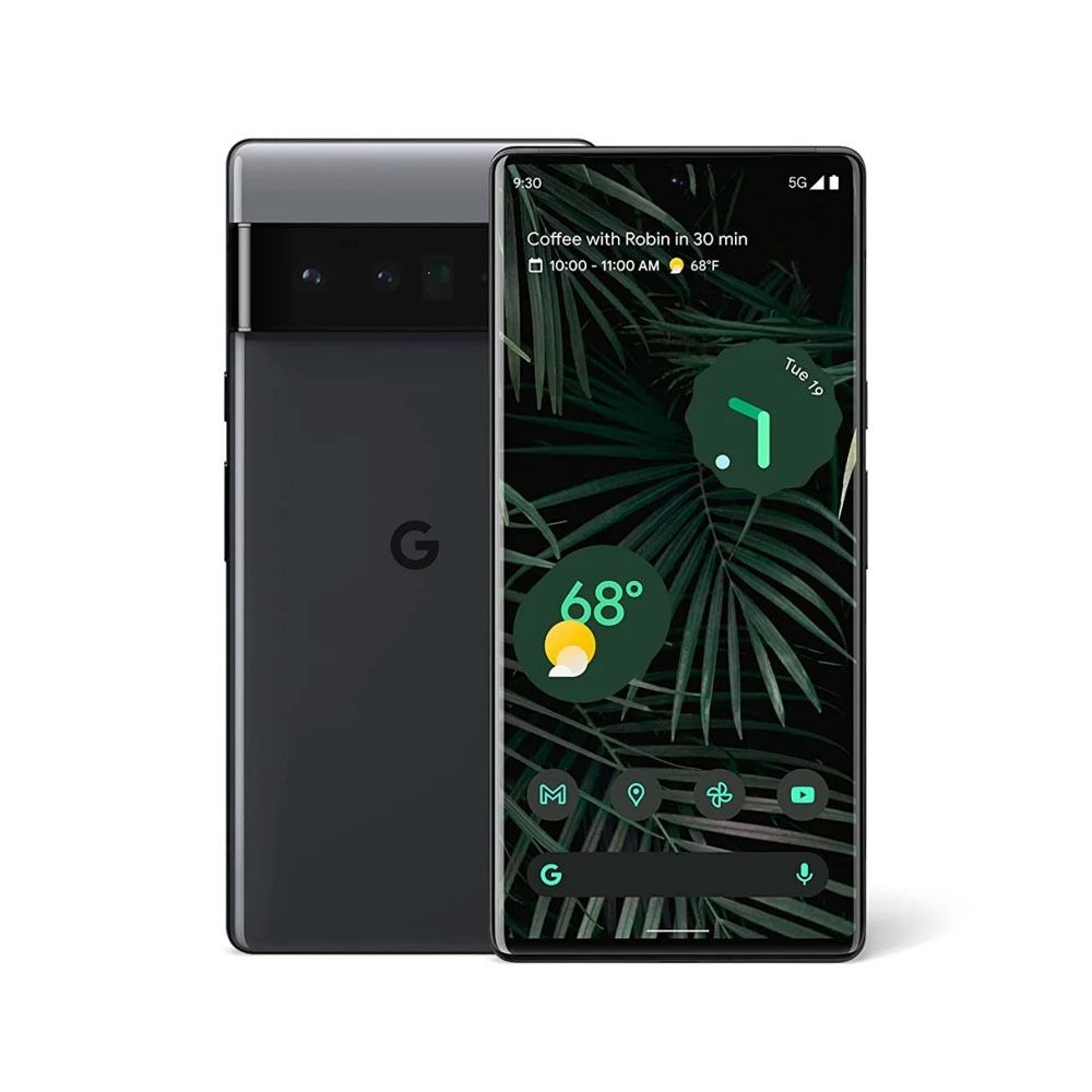 REFURBISHED CLEAN 99% GOOGLE PIXEL 6 PRO 128GB ROM 8GB RAM DISPLAY 6.7 INCHES REAR CAMERA 50MP + 12MP + 48MP FRONT CAMERA  11.1MP ANDROID 15 BATTERY CAPACITY 5003Mah