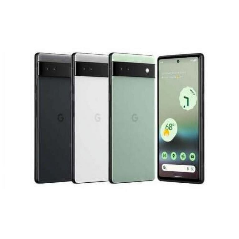 REFURBISHED CLEAN 99% GOOGLE PIXEL 6A 128GB ROM 8GB RAM DISPLAY 6.1 INCHES REAR CAMERA 12.2MP + 12MP FRONT CAMERA 8MP  BATTERY CAPACITY 4410mAh ANDROID 15