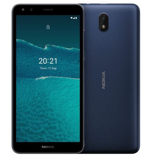 REFURBISHED CLEAN 99% NOKIA C1 16GB ROM DISPLAY 5.45 INCHES REAR CAMERA 5MP FRONT CAMERA 5MP ANDROID 11 DUAL SIM
