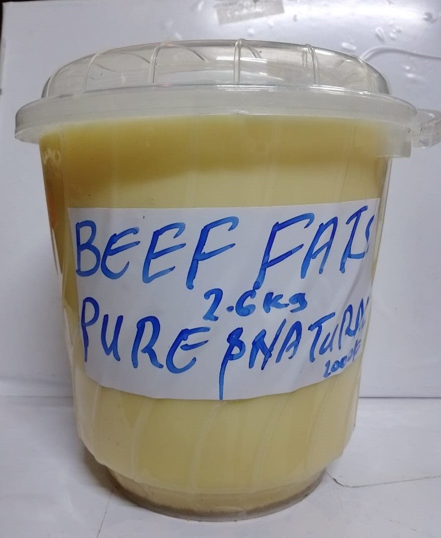 PURE BEEF (fat) TALLOW 2.6KG