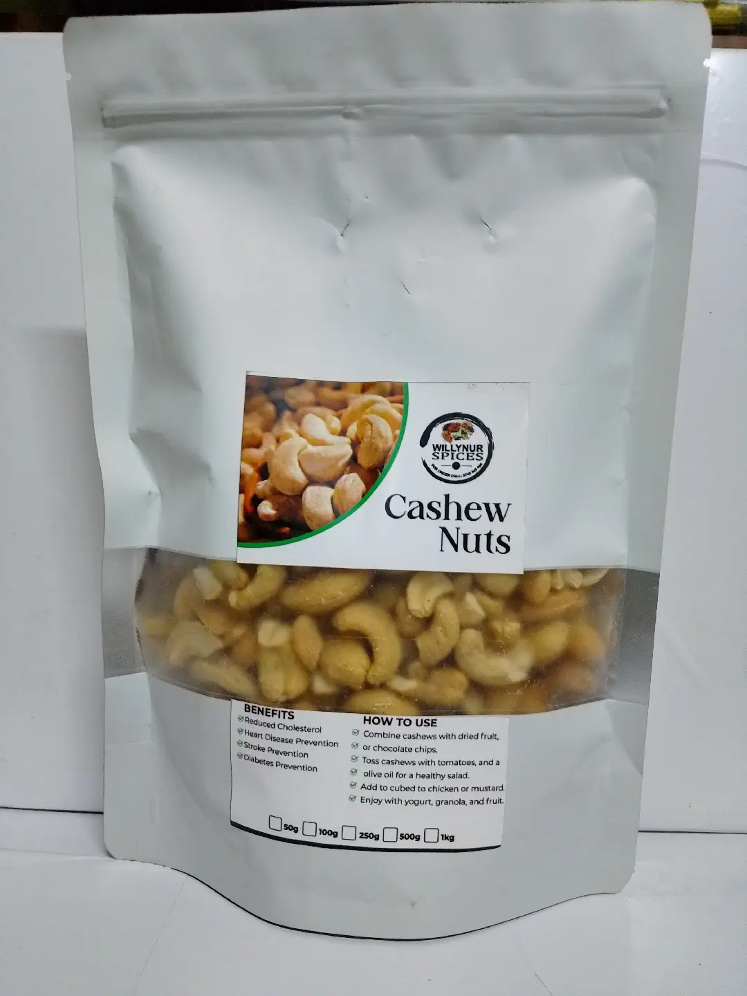 ROASTED CASHEW NUTS