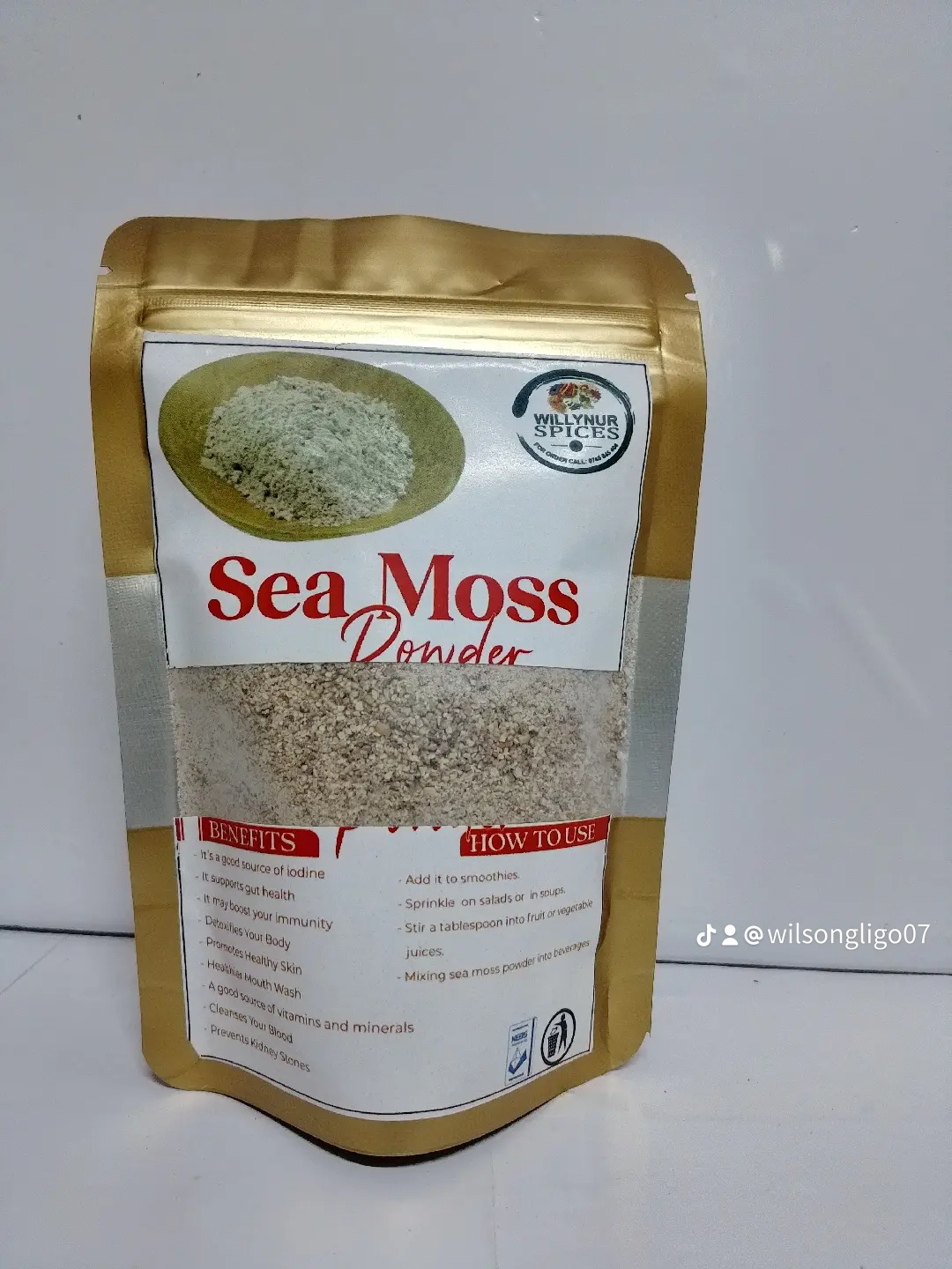 PURE ORGANIC SEA MOSS POWDER