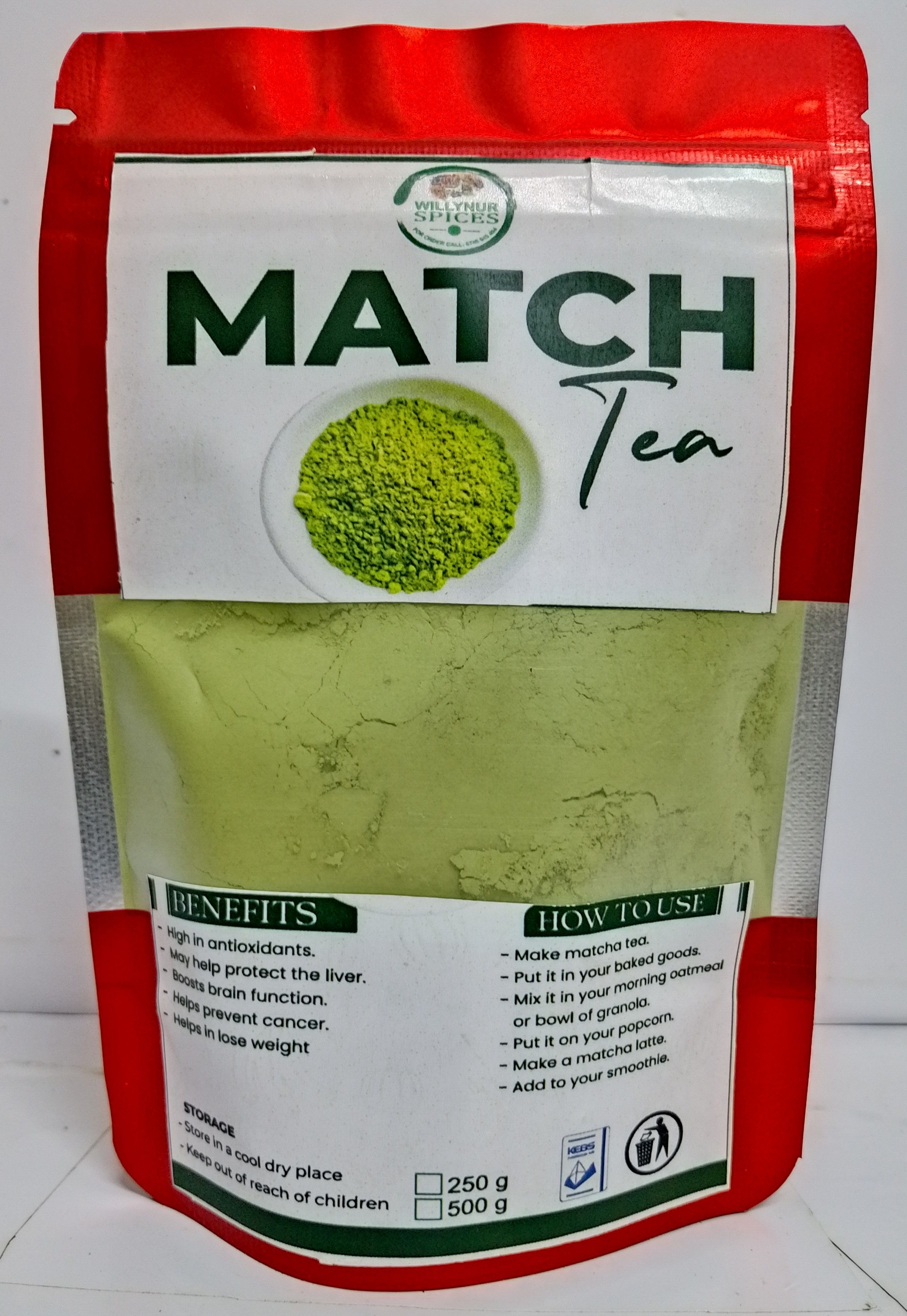 PURE MATCH TEA POWDER