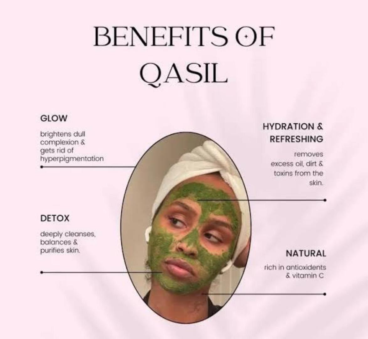 organic QUSIL POWDER for face cleansing