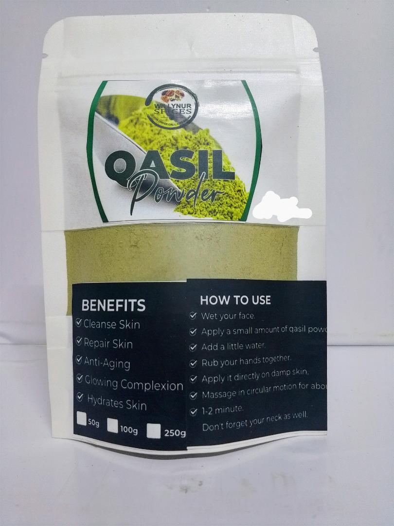 organic QUSIL POWDER for face cleansing