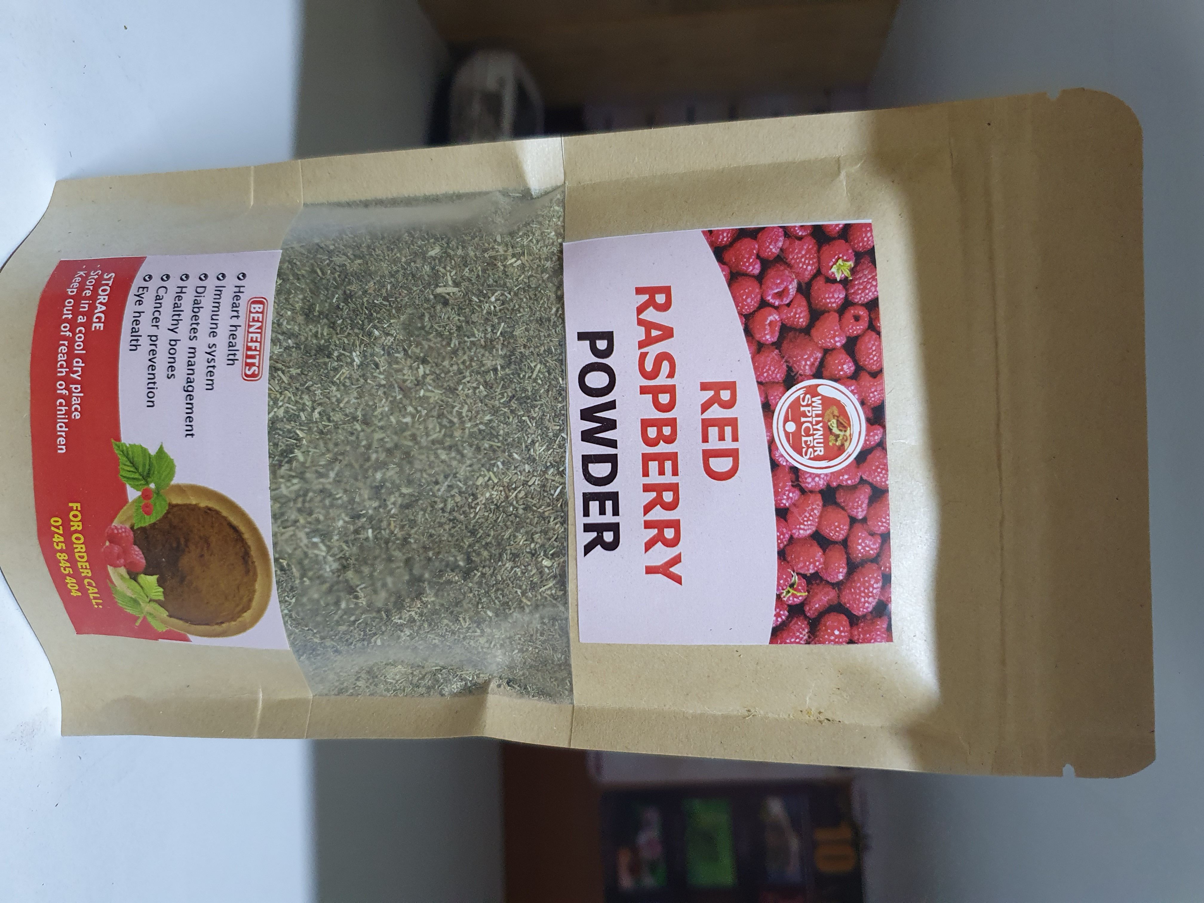 Red raspberry leaf powder (best for a healthy pregnancy and labor)