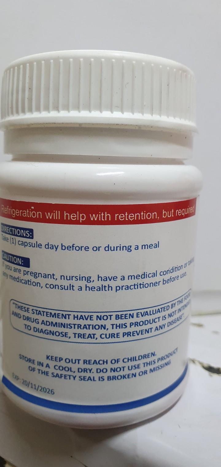 RAW PROBIOTIC 100 BULLION CFU .(best for those with indigestion/ bloating and constipation issues)