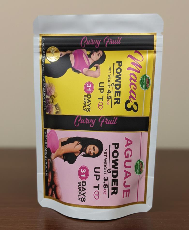 Red Maca and Aguaje: Achieve Hormonal Balance, Boost Energy, and Support Fuller hips $ butt, Natural Feminine Curves.