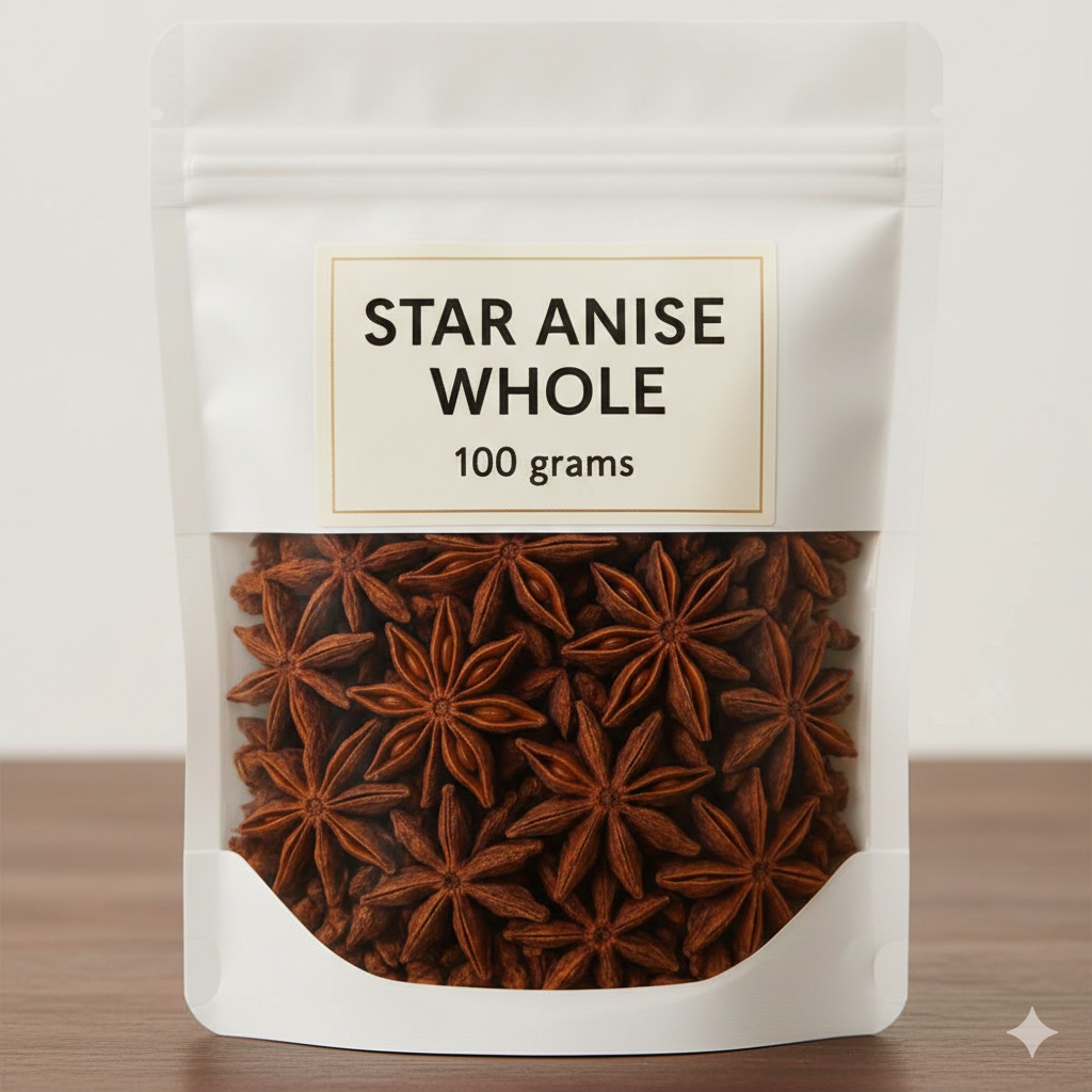 pure organic whole star anise