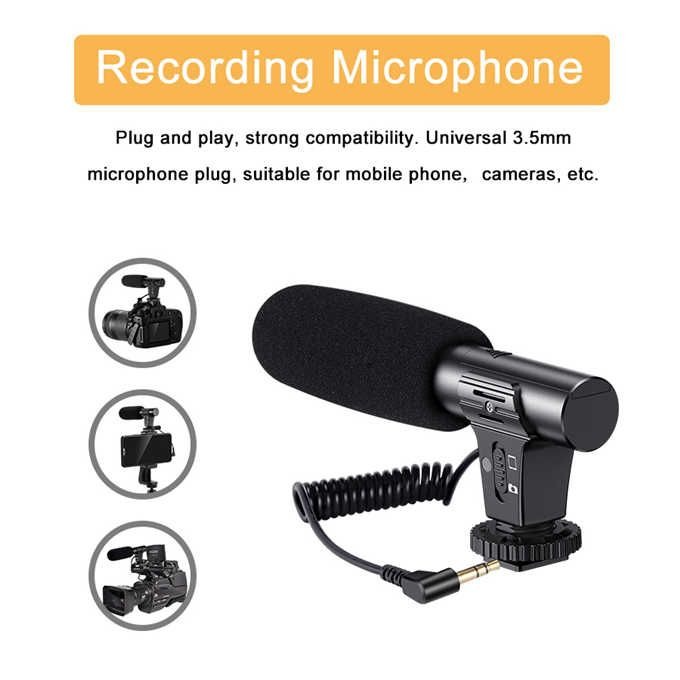 Phone Vlog Video Fill Light Kit With Adjustable Tripod Mic