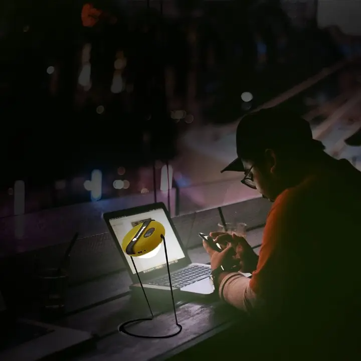 SUNKING FROM GREENLIGHT PLANET Sun King Pro Super Bright Emergency Solar Light with USB Mobile Charging