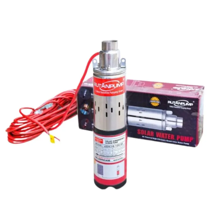 Submersible Solar Water Pump With 24V Head Of 50 Meters