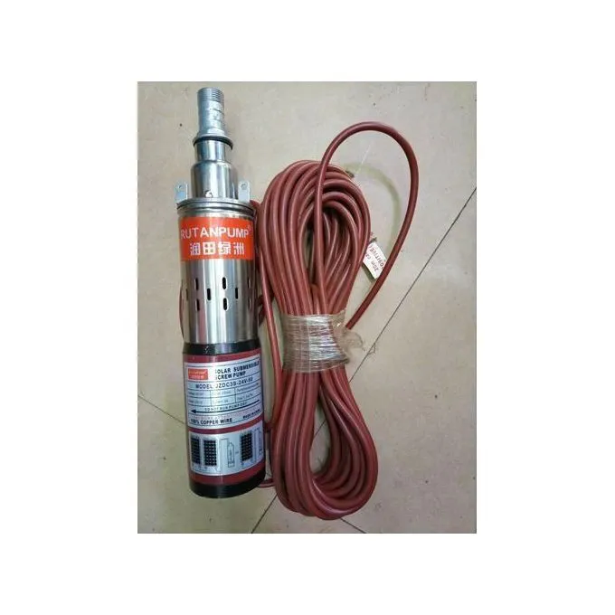 Submersible Solar Water Pump With 24V Head Of 50 Meters